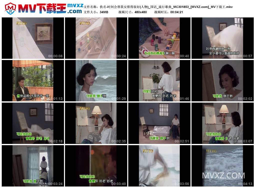 佚名-时间会帮我安排得很好(人物)_国语_流行歌曲_MC301853
